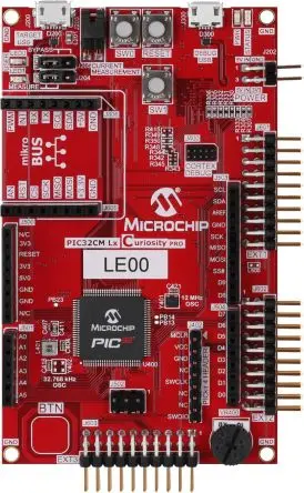 Produktfoto 1 von Microchip PIC32CM LE00 Curiosity Pro Evaluierungskit, Evaluierungskit Evaluierungskit PIC32 PIC32 PIC32CM LE00