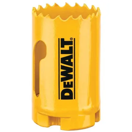 Produktfoto 1 von DeWALT, Ø 37 mm Bimetall Lochsäge Metall, Polyvinylchlorid 1-Stk. / Bohrtiefe 44 mm