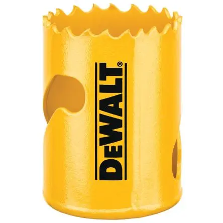 Produktfoto 1 von DeWALT, Ø 40 mm Bimetall Lochsäge Metall, Polyvinylchlorid 1-Stk. / Bohrtiefe 44 mm