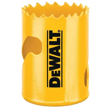 Produktfoto 1 von DeWALT, Ø 44 mm Bimetall Lochsäge Polyvinylchlorid, Metall 1-Stk. / Bohrtiefe 44 mm
