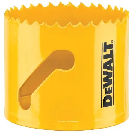 Produktfoto 1 von DeWALT, Ø 57 mm Bimetall Lochsäge Polyvinylchlorid, Metall 1-Stk. / Bohrtiefe 44 mm