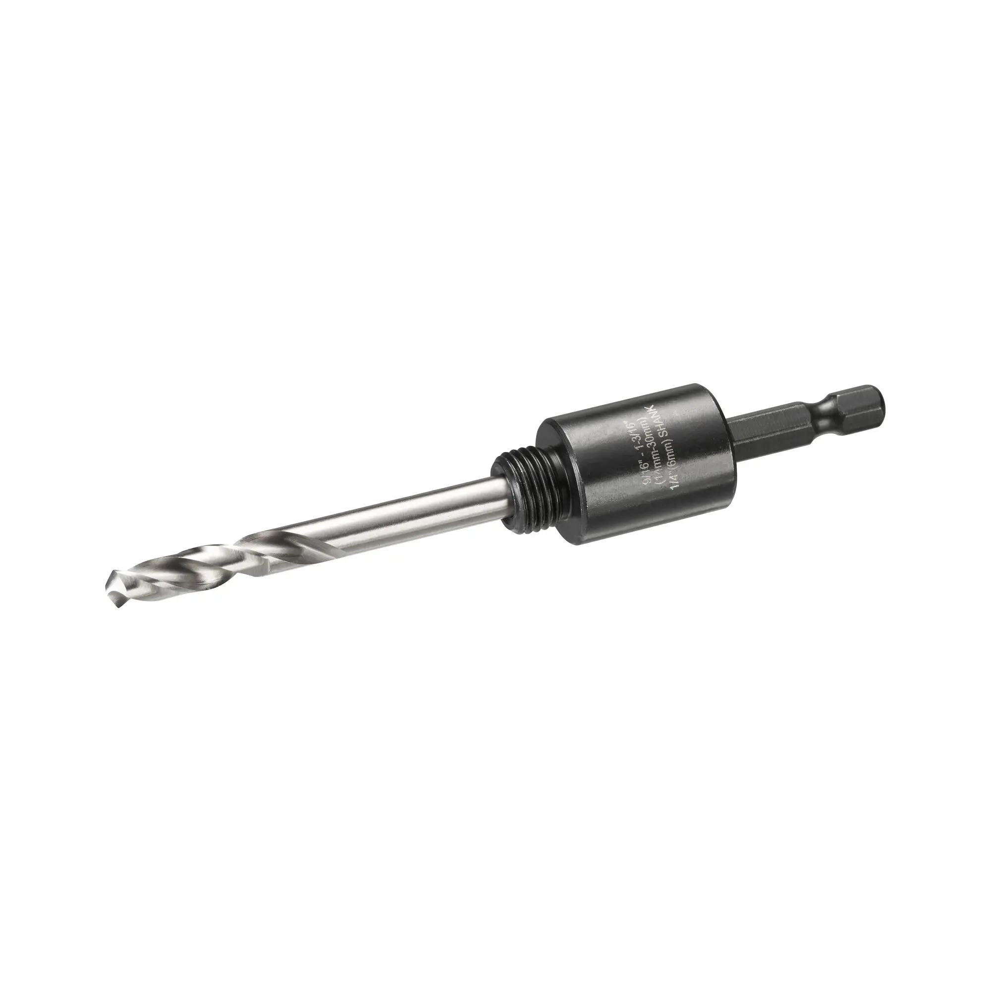 Produktfoto 1 von DeWALT Bimetall  Vorbohrer-Dorn mit Zentrierbohrer, Ø 6.35mm / Bohrtiefe 30mm
