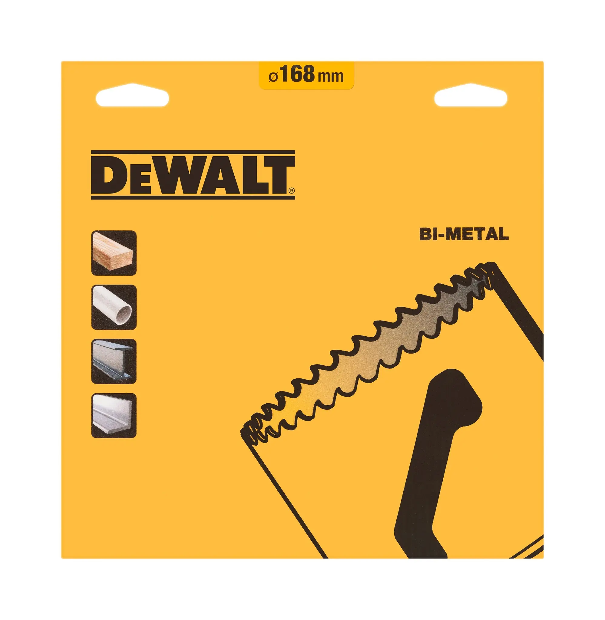 Produktfoto 1 von DeWALT Bimetall Lochsäge , Ø 168mm / Bohrtiefe 44mm