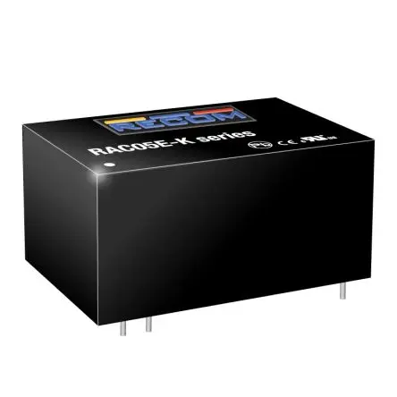 Recom AC/DC-Wandler 264V ac, 5V dc Durchsteckmontage, 1.46 x 0.95 in 4-Pin / 1 A