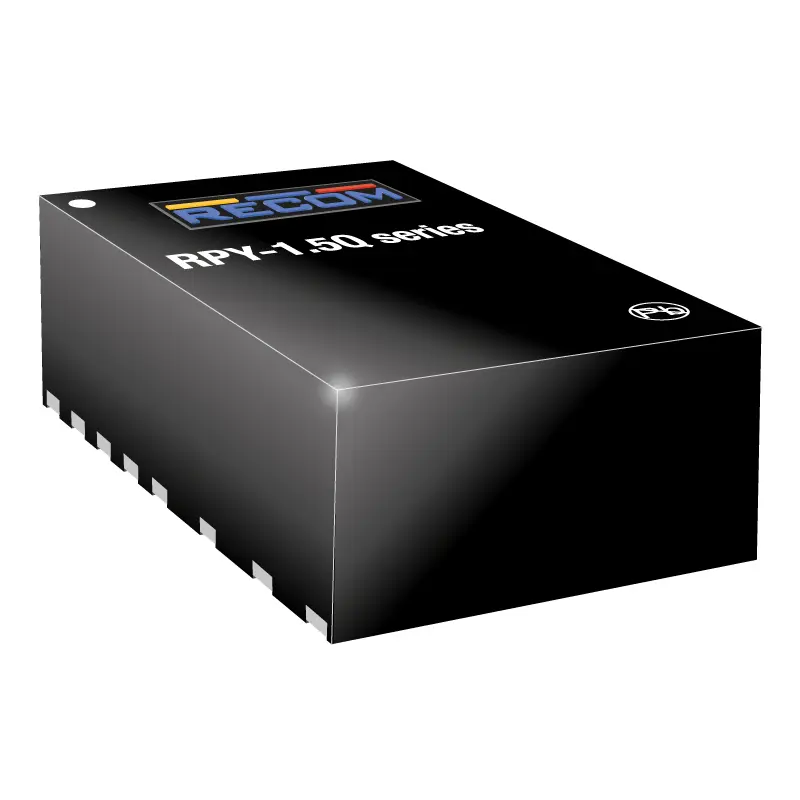 Produktfoto 1 von Recom Abwärtswandler 1.5mA 34,8 V Abwärtsregler 0,8 V 4 V 17-Pin