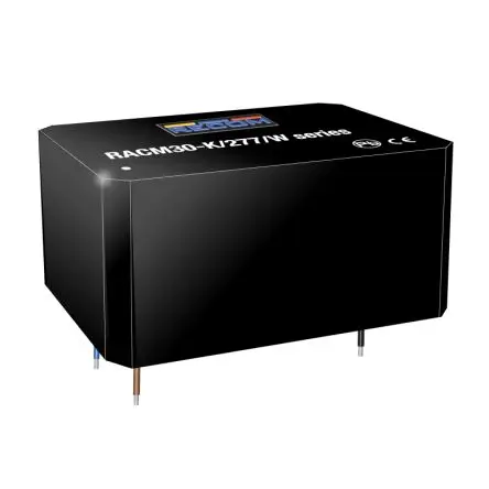 Produktfoto 1 von Recom AC/DC-Wandler 305V ac, 12V dc Panel, Vergossene Buchse und Abdeckungskit / 2.5 A