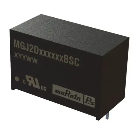 Murata Power Solutions MGJ2B DC/DC Konverter, 20V dc OUT 80 mA Durchsteckmontage 15V dc 2 W -40 °C 105 °C