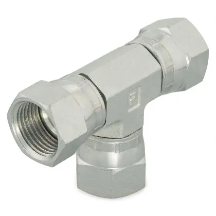 Produktfoto 1 von ParkerHydraulikanschluss aus Stahl Buchse, 37 °, 0.25 Zoll