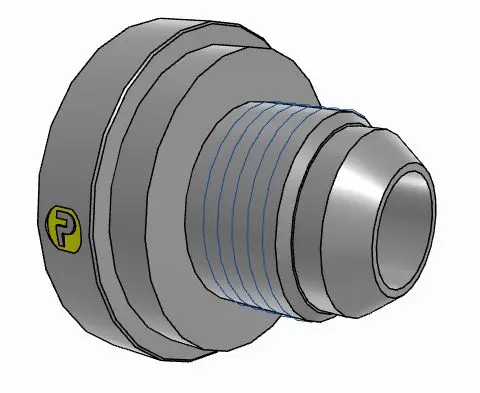 Produktfoto 1 von Parker Stecker aus Stahl