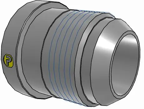 Produktfoto 1 von Parker Stecker aus Stahl
