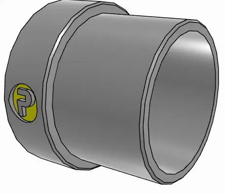 Produktfoto 1 von Parker, Hydraulikanschluss, Rohr-Übergangsmuffe 20.3 mm Außen-ø  16.8 mm, Stahl