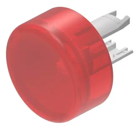 Produktfoto 1 von EAO für Druckknopf Rot Rund Druckschalterlinse