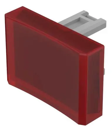 Produktfoto 1 von EAO für Druckknopf Rot Rechteckig Druckschalterlinse