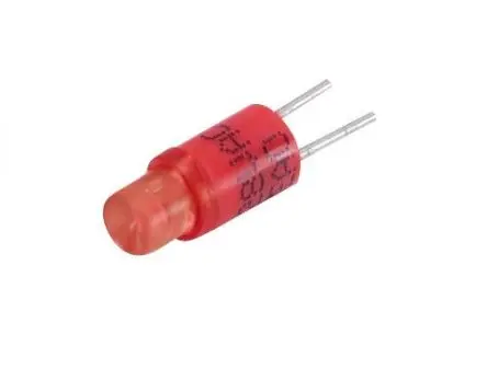 Produktfoto 1 von EAO LED Leuchtmittel Rot, 28V ac/dc x 625 nm 45mcd