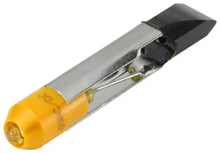 Produktfoto 1 von EAO LED Leuchtmittel Gelb, 24V ac/dc x 587 nm 340mcd