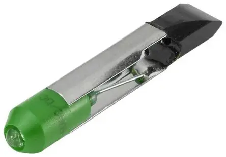 Produktfoto 1 von EAO LED Leuchtmittel Grün, 24V ac/dc x 525 nm 1050mcd