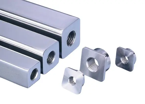 Produktfoto 1 von Nu-Tech Engineering Rohrstopfen, 1500 kg, Vierkant, Edelstahl, Buchse Edelstahl