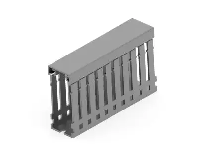 Produktfoto 1 von Entrelec Kabelkanalzubehör, Polyvinylchlorid 60 mm 25mm