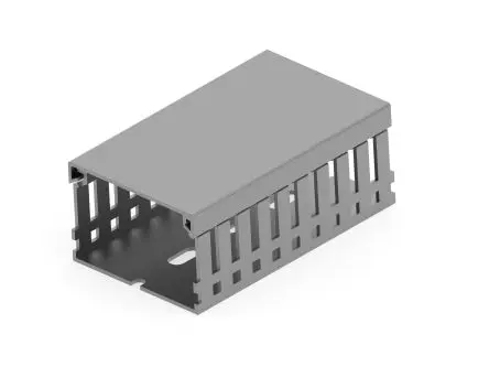 Produktfoto 1 von Entrelec Kabelkanalzubehör, Polyvinylchlorid 40 mm 60mm