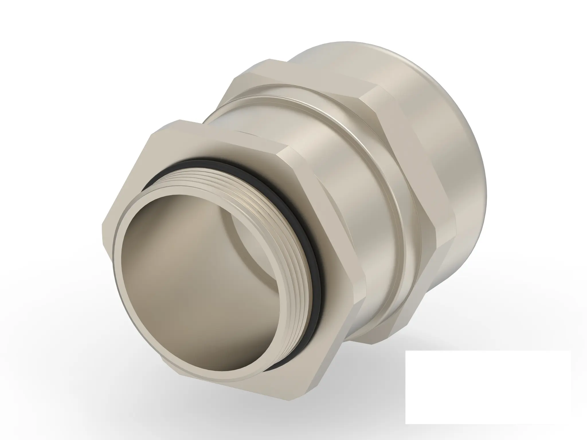 Produktfoto 1 von Entrelec 1SNG Kabelverschraubung, M40 Messing 22 mm/ 32 mm, IP68, IP66