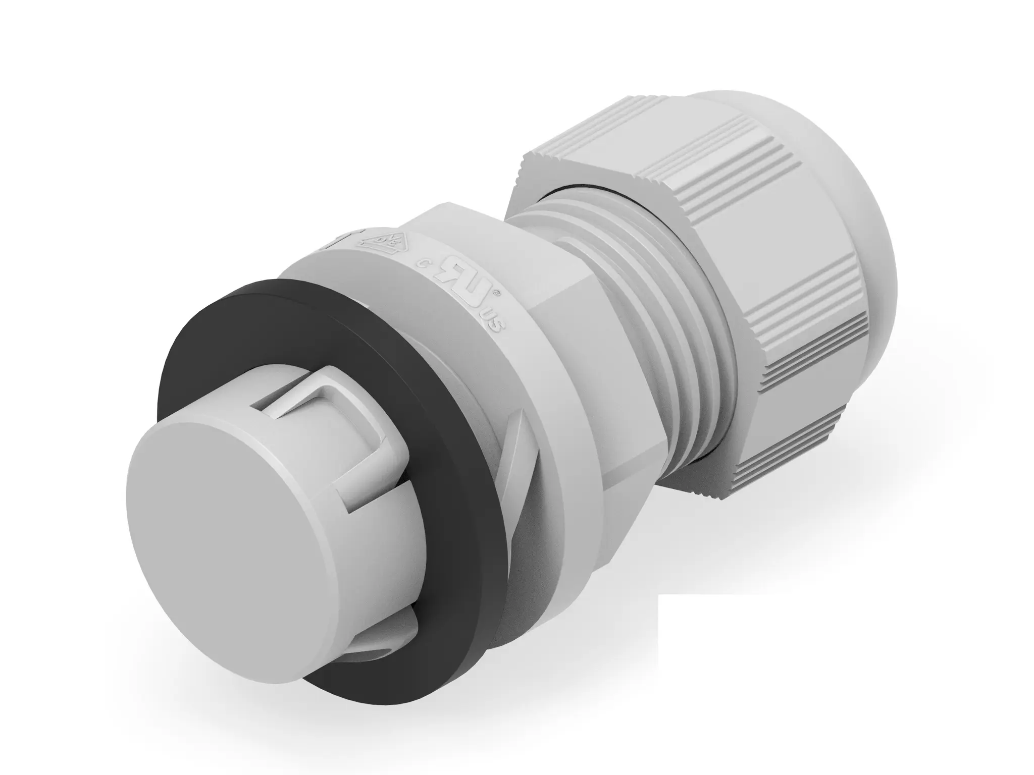 Produktfoto 1 von Entrelec 1SNG Kabelverschraubung, PG13.5 Polyamid 6 Hellgrau 5 mm/ 12 mm, IP66, IP68