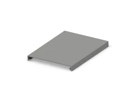 Produktfoto 1 von Entrelec Kabelkanalzubehör, Polyvinylchlorid 8.9 mm 80mm