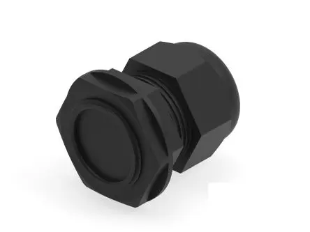 Produktfoto 1 von Entrelec 1SNG Kabelverschraubung, M32 Polyamid 6 Schwarz 15 mm/ 21 mm, IP66, IP68