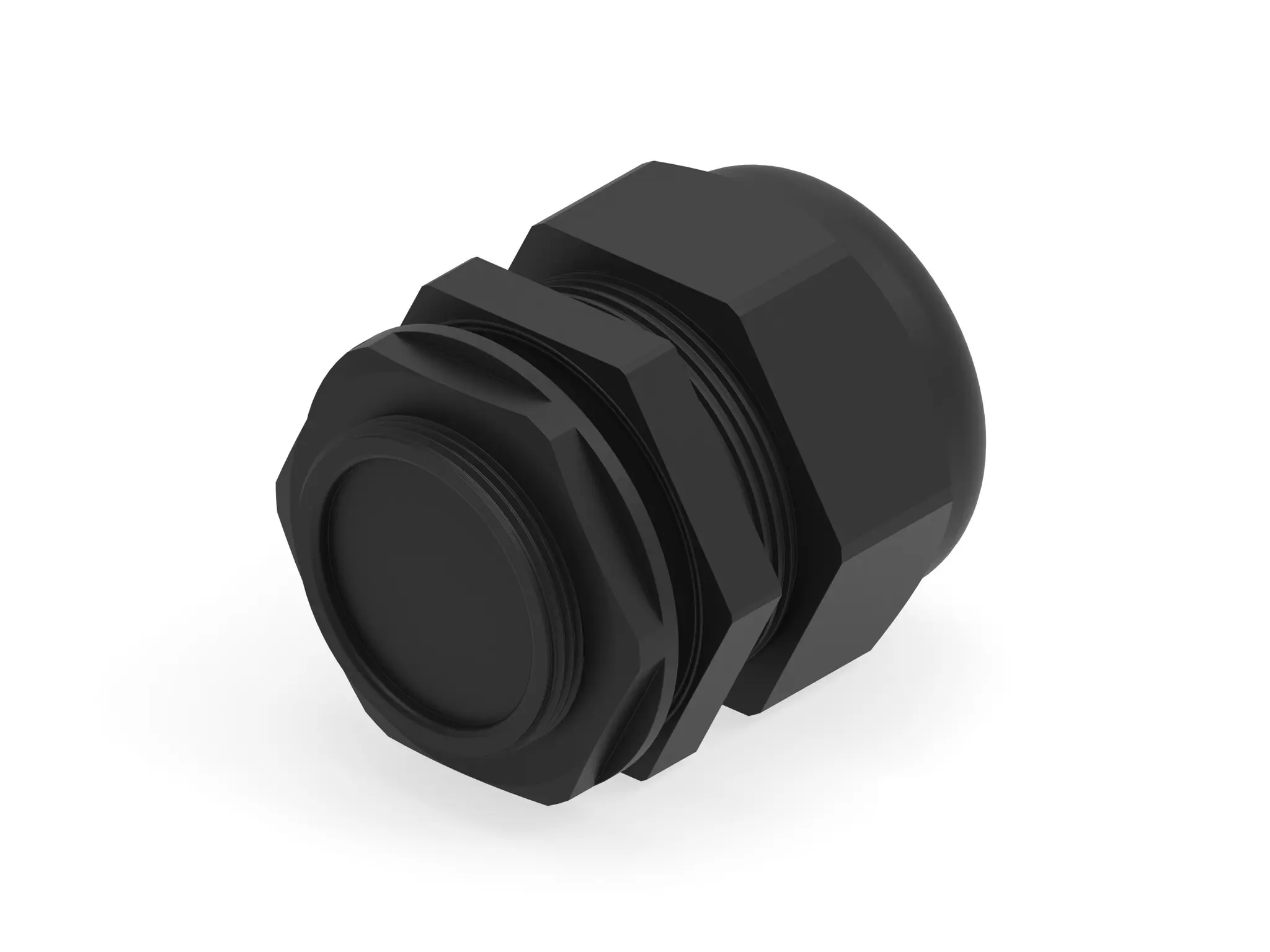 Produktfoto 1 von Entrelec 1SNG Kabelverschraubung, M40 Polyamid 6 Schwarz 22 mm/ 32 mm, IP68, IP66