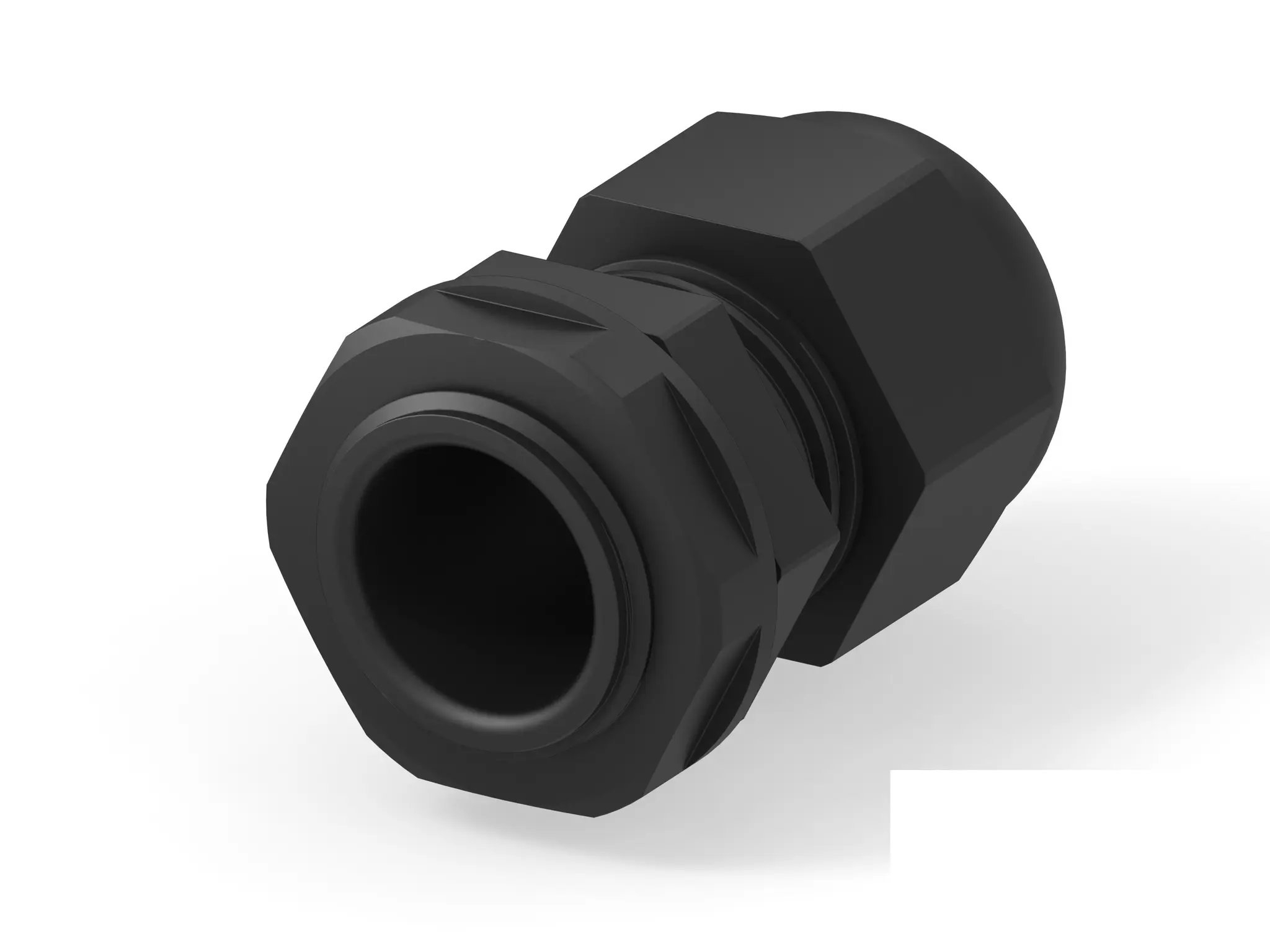 Produktfoto 1 von Entrelec 1SNG Kabelverschraubung, PG11 Polyamid 6 Schwarz 5 mm/ 10 mm, IP68, IP66