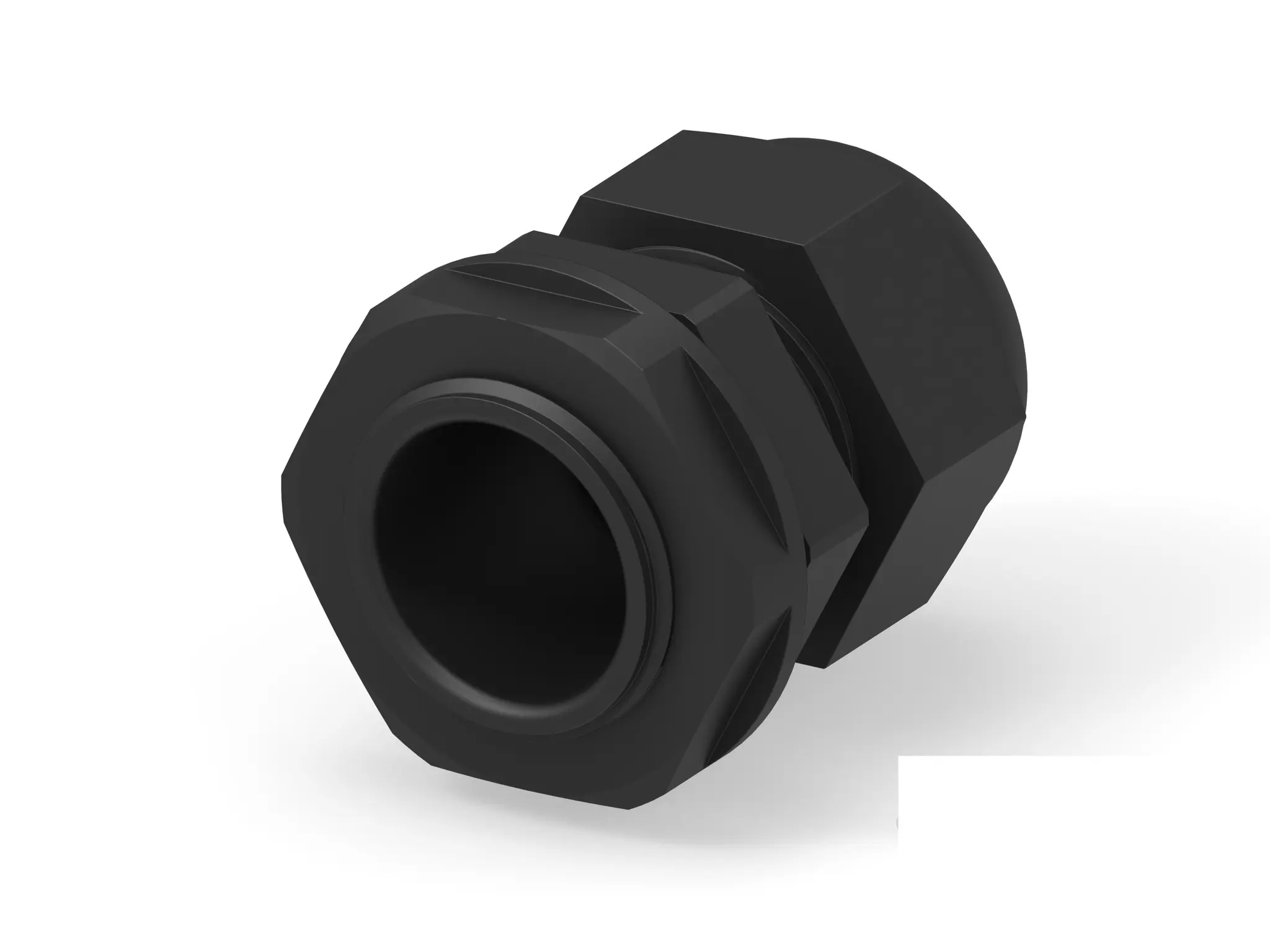 Produktfoto 1 von Entrelec 1SNG Kabelverschraubung, PG16 Polyamid 6 Schwarz 10 mm/ 14 mm, IP68, IP66