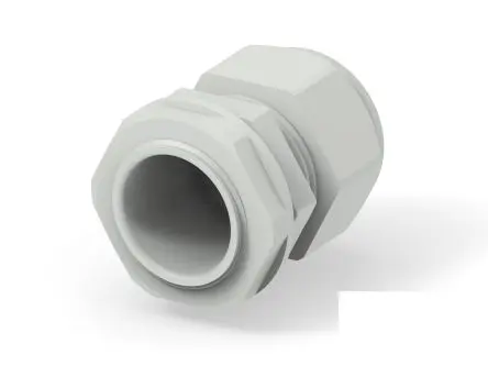 Produktfoto 1 von Entrelec 1SNG Kabelverschraubung, PG21 Polyamid 6 Hellgrau 13 mm/ 18 mm, IP68, IP66