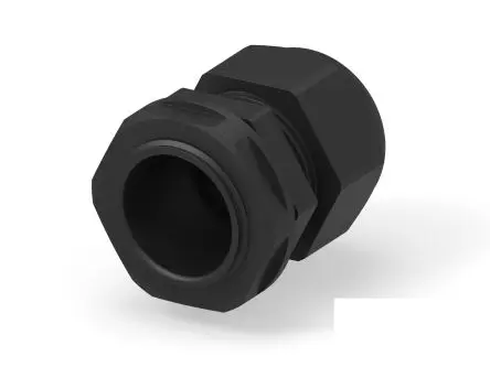 Entrelec 1SNG Kabelverschraubung, PG21 Polyamid 6 Schwarz 13 mm/ 18 mm, IP66, IP68