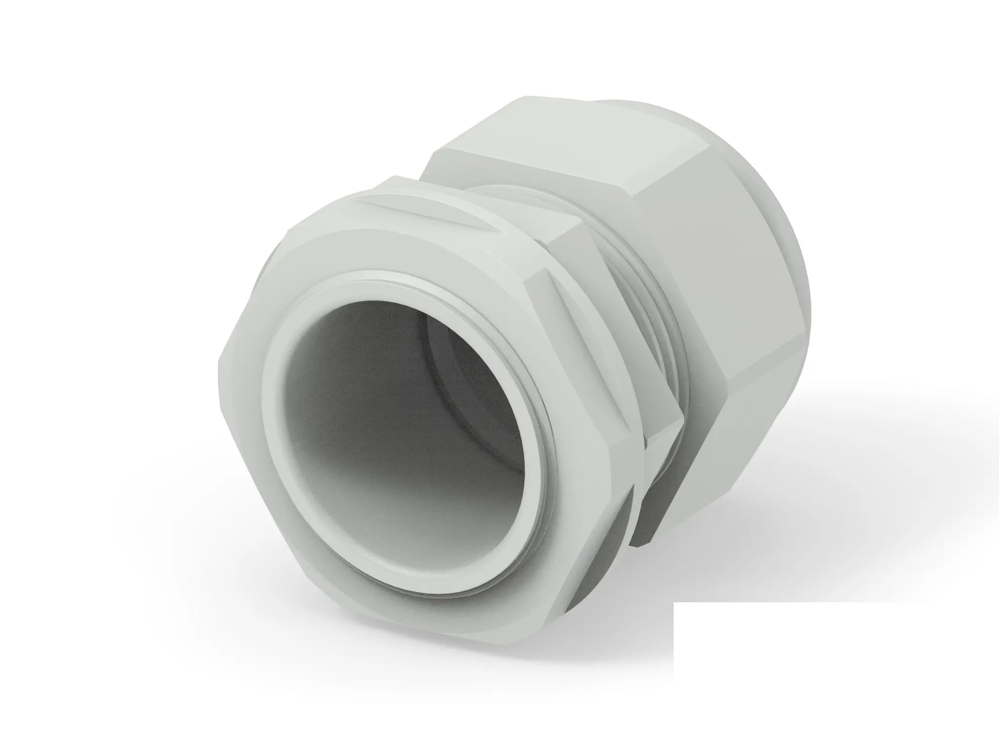 Produktfoto 1 von Entrelec 1SNG Kabelverschraubung, PG29 Polyamid 6 Hellgrau 18 mm/ 25 mm, IP68, IP66
