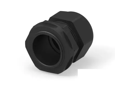 Entrelec 1SNG Kabelverschraubung, PG29 Polyamid 6 Schwarz 18 mm/ 25 mm, IP68, IP66