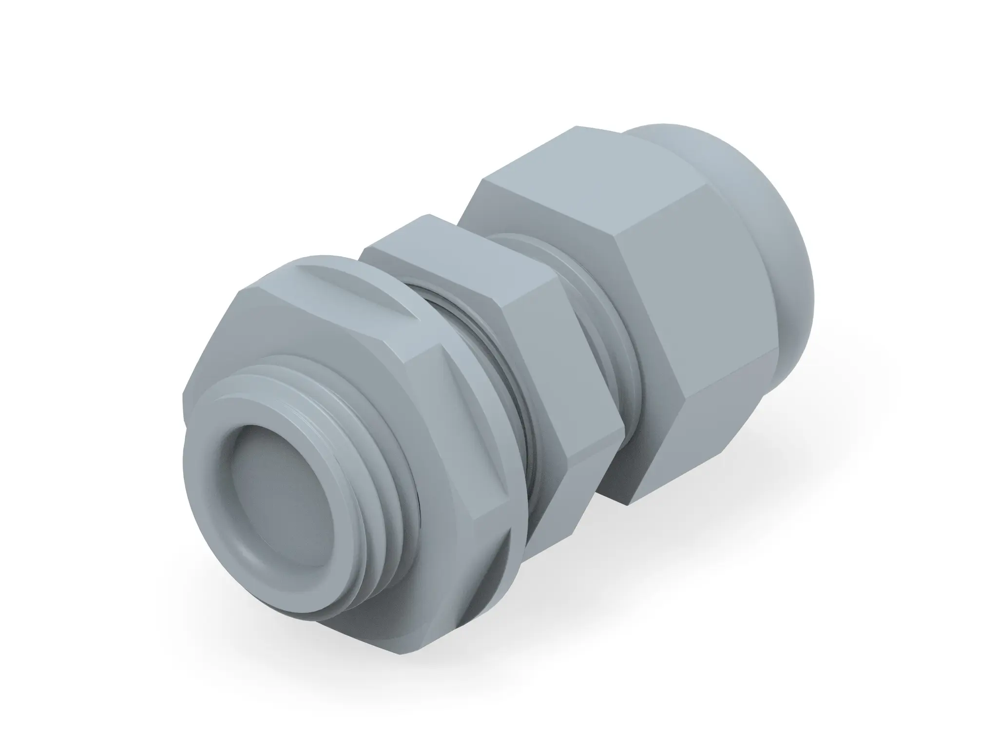 Produktfoto 1 von Entrelec 1SNG Kabelverschraubung, M16 Polyamid 6 Grau 4 mm/ 8 mm, IP68, IP66