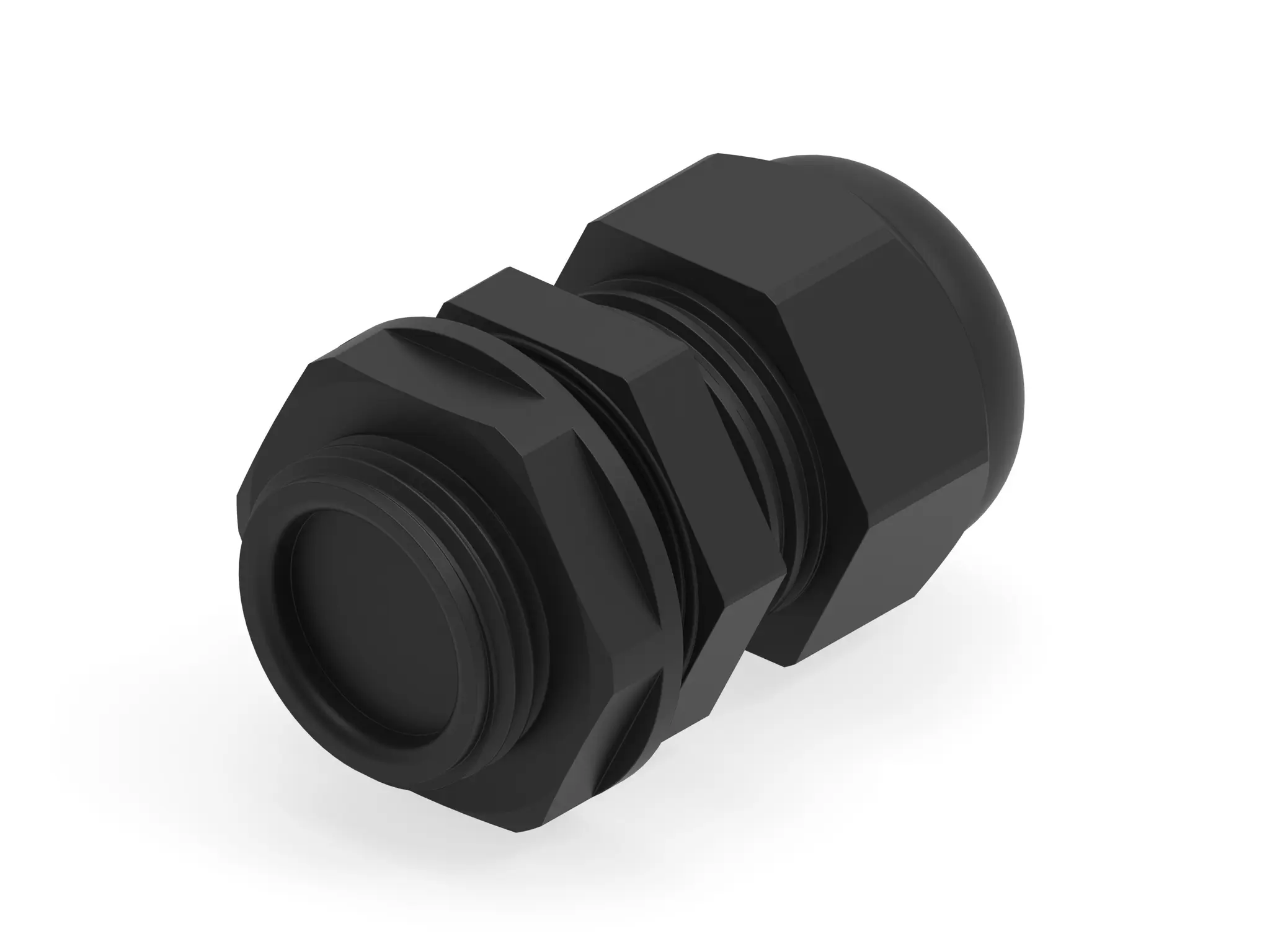 Produktfoto 1 von Entrelec 1SNG Kabelverschraubung, M20 Polyamid 6 Schwarz 6 mm/ 12 mm, IP68, IP66