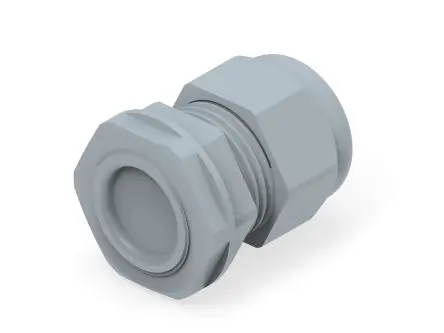 Produktfoto 1 von Entrelec 1SNG Kabelverschraubung, M25 Polyamid 6 Grau 11 mm/ 17 mm, IP66, IP68