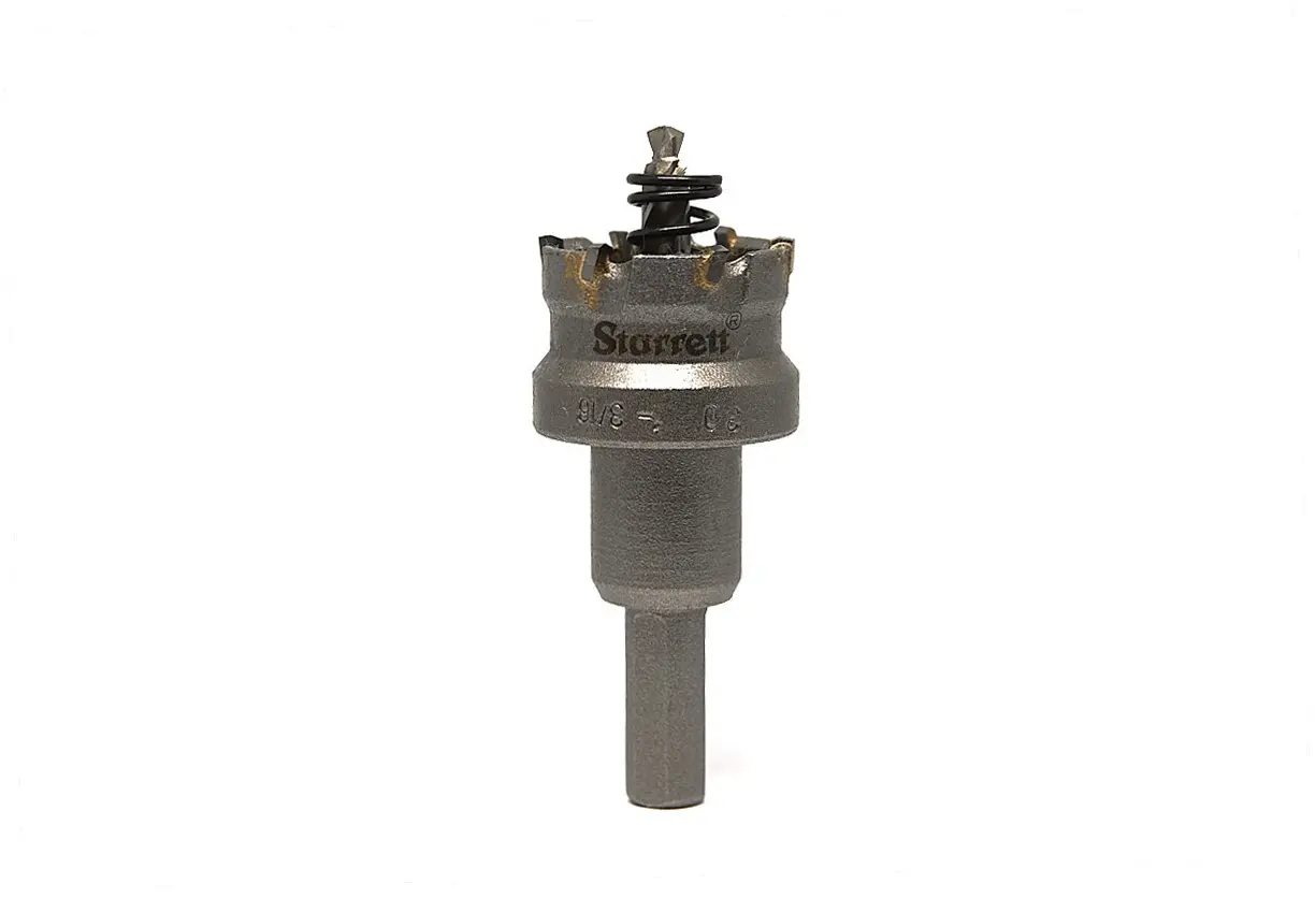 Produktfoto 1 von Starrett Edelstahl  Vorbohrer-Dorn mit Zentrierbohrer, Ø 30mm / Bohrtiefe 16mm