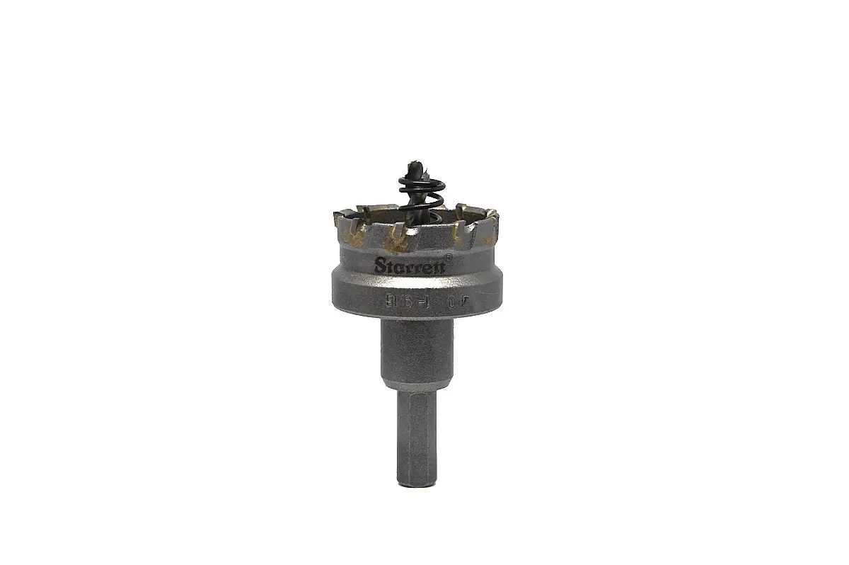 Produktfoto 1 von Starrett Edelstahl  Vorbohrer-Dorn mit Zentrierbohrer, Ø 40mm / Bohrtiefe 16mm