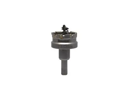 Produktfoto 1 von Starrett, Ø 40 mm Edelstahl Lochsäge Zentrierbohrer inkl. 100-Stk. / Bohrtiefe 16 mm