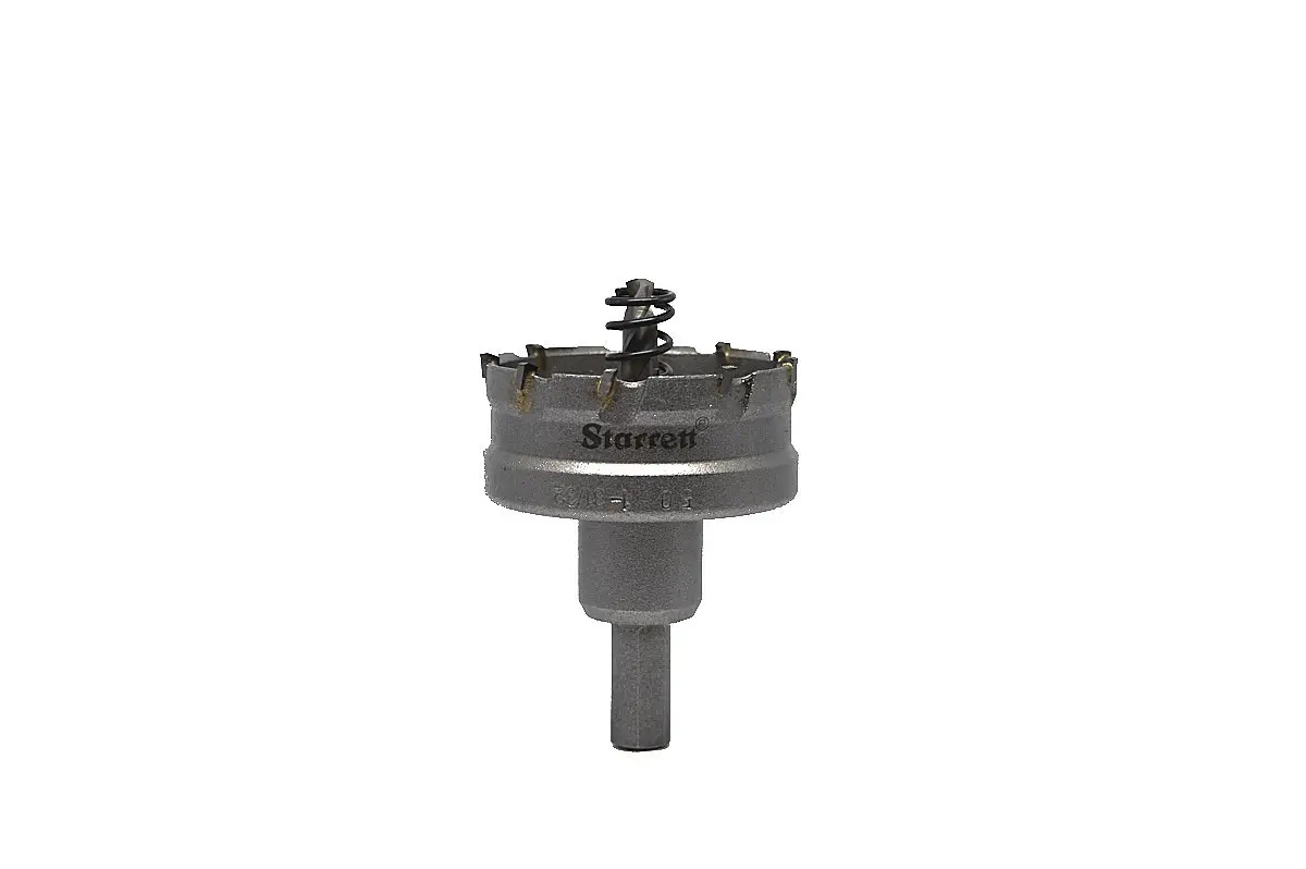 Produktfoto 1 von Starrett Edelstahl  Vorbohrer-Dorn mit Zentrierbohrer, Ø 50mm / Bohrtiefe 16mm