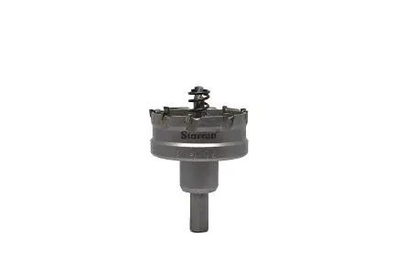 Produktfoto 1 von Starrett, Ø 50 mm Edelstahl Lochsäge Zentrierbohrer inkl. 100-Stk. / Bohrtiefe 16 mm