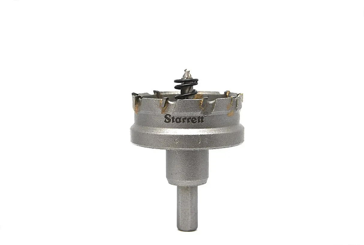 Produktfoto 1 von Starrett Edelstahl  Vorbohrer-Dorn mit Zentrierbohrer, Ø 51mm / Bohrtiefe 16mm