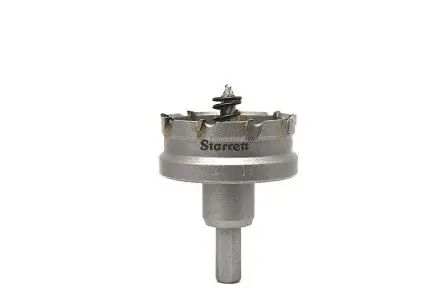 Produktfoto 1 von Starrett, Ø 51 mm Edelstahl Lochsäge Zentrierbohrer inkl. 100-Stk. / Bohrtiefe 16 mm