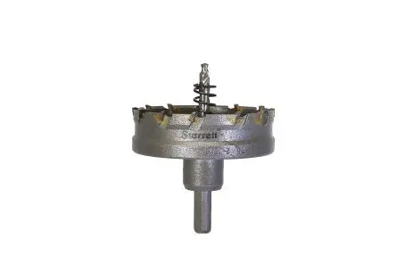 Produktfoto 1 von Starrett, Ø 75 mm Edelstahl Lochsäge Zentrierbohrer inkl. Nichteisen-Leichtmetall, Edelstahl, Fiberglas,