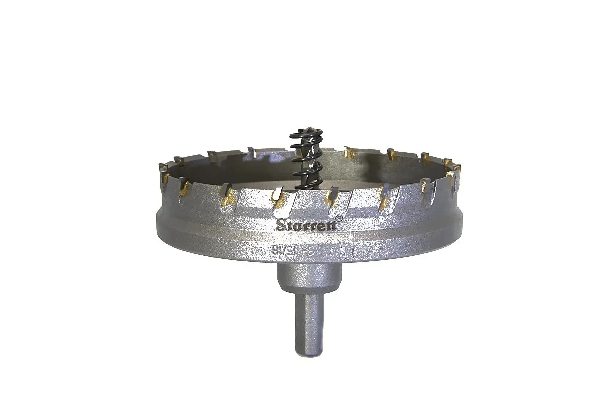 Produktfoto 1 von Starrett Edelstahl  Vorbohrer-Dorn mit Zentrierbohrer, Ø 100mm / Bohrtiefe 16mm