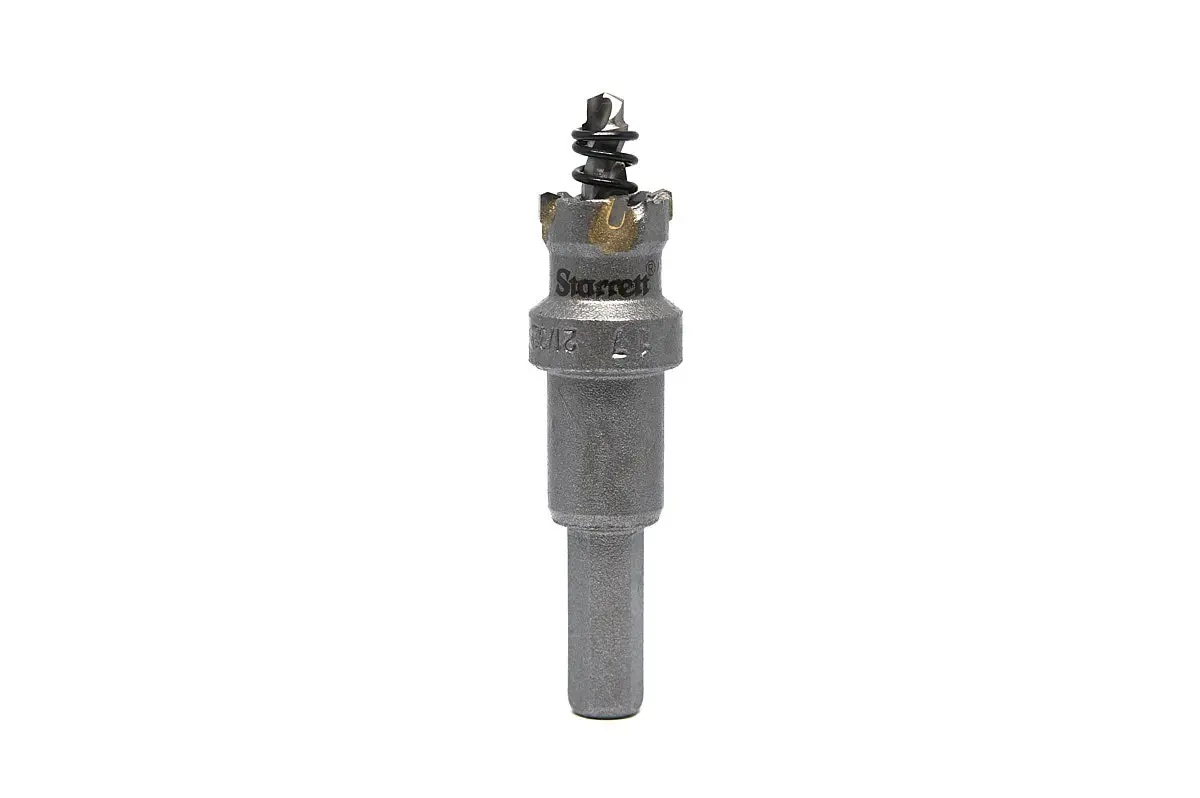 Produktfoto 1 von Starrett Edelstahl  Vorbohrer-Dorn mit Zentrierbohrer, Ø 17mm / Bohrtiefe 16mm