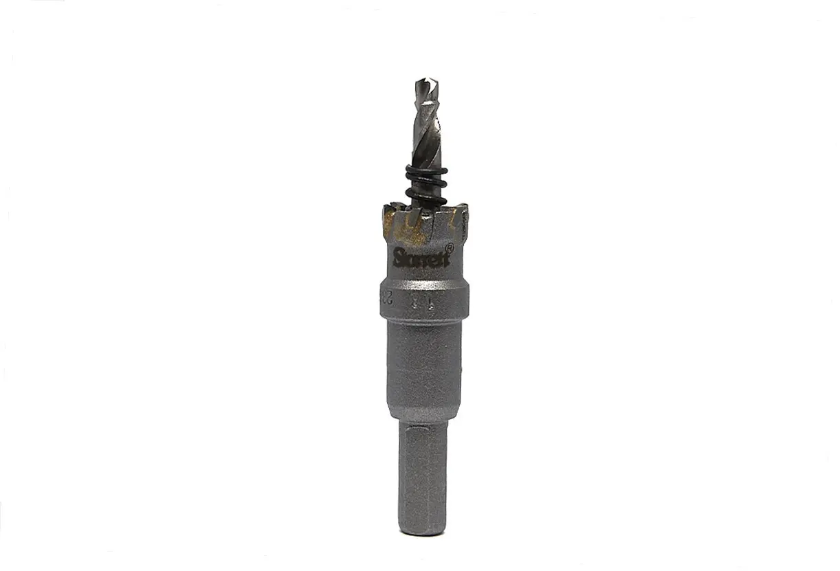 Produktfoto 1 von Starrett Edelstahl  Vorbohrer-Dorn mit Zentrierbohrer, Ø 18mm / Bohrtiefe 16mm