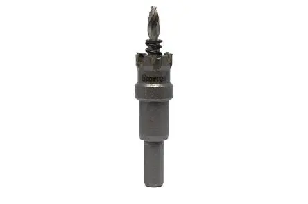 Produktfoto 1 von Starrett, Ø 19 mm Edelstahl Lochsäge Zentrierbohrer inkl. 100-Stk. / Bohrtiefe 16 mm