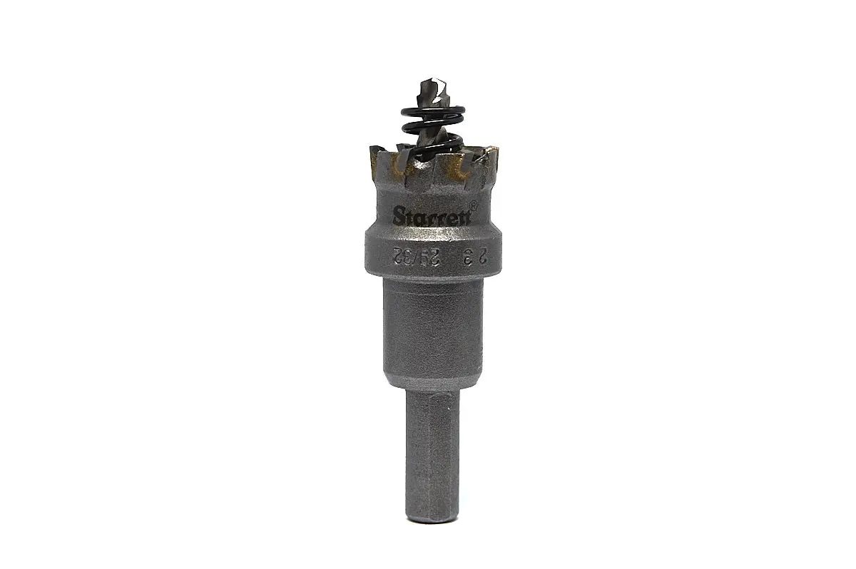 Starrett Edelstahl Vorbohrer-Dorn mit Zentrierbohrer, Ø 23mm / Bohrtiefe 16mm